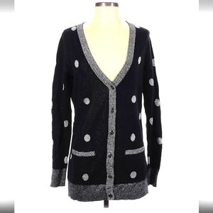 Crown & Ivy polka dot cardigan